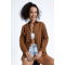 Kadın Kahve Cepli Oversize Uzun Basic Poplin Gömlek Kadın Kahve Cepli Oversize Uzun Basic Poplin Gömlek